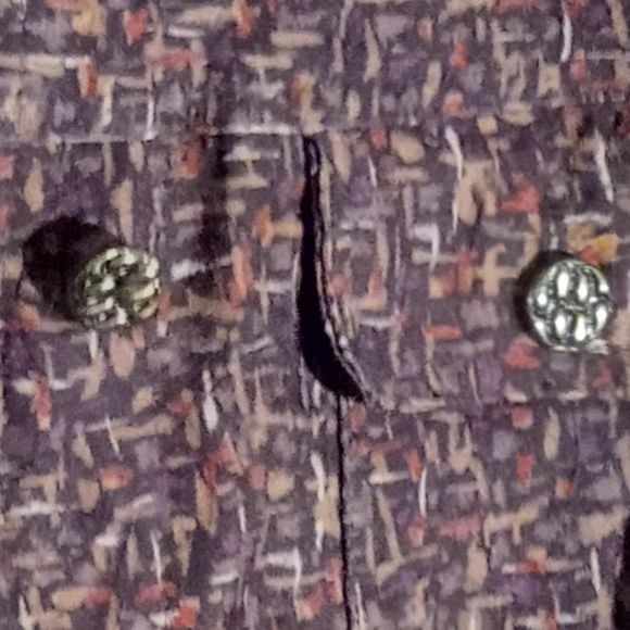 CJ Banks EUC Multi-color ‘Fall Festival’ Vest, Size 1X - Picture 5 of 5